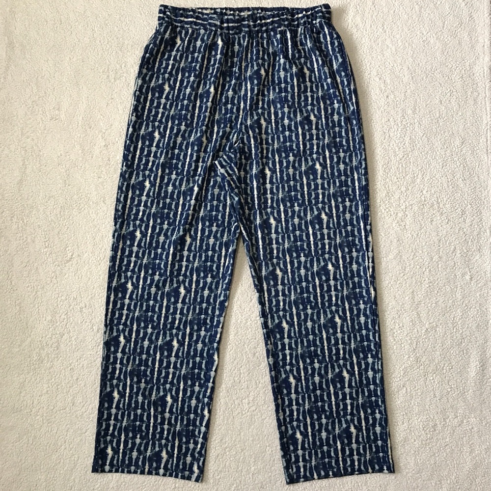 Shein Curve EUC Tie Dye Lounge Pants Pockets Elastic Waist Size 1XL